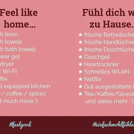 Messe Ausstattung Netflix Wlan Apartament *