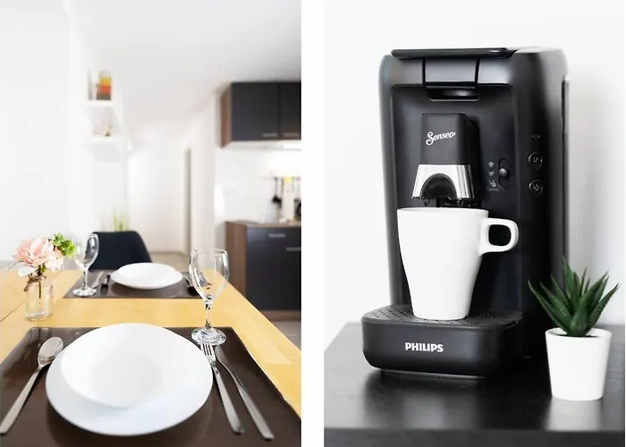 Messe Ausstattung Netflix Wlan Apartment Dusseldorf